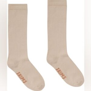 SKIMS Soft Sand Everyday Crew Socks in Sand